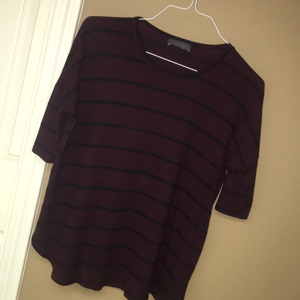 Purple/Maroon Slouchy Top